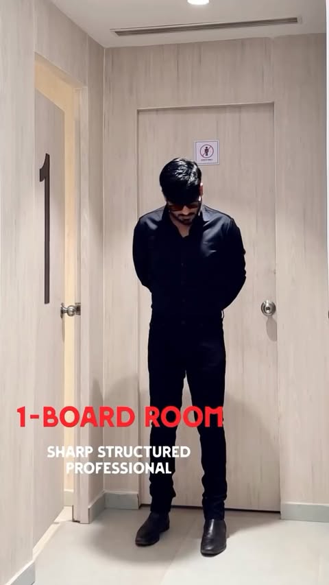 Instagram post by @anshul_sharma1 for SPYKAR. Caption reads: [...] sharper workdays Nico Sharp Slim Fit....