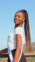 Instagram post by @nonitaanna for Sherri Hill. Caption reads: [...] goodies, and special thank you to....