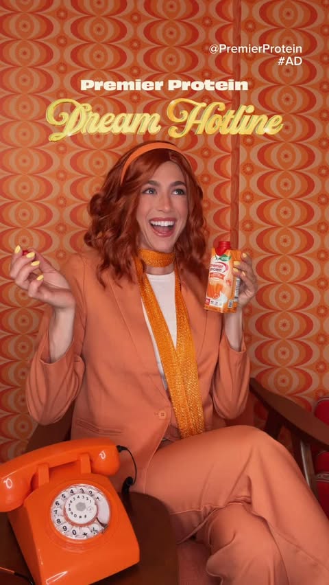 Instagram post by @itskatesteinberg for Premier Protein. Caption reads: [...] true! Thanks to YOU, the @premierprotein....