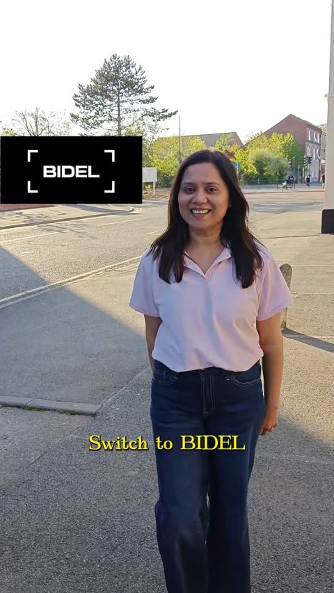 Instagram post by @momandalira_ for Bidel. Caption reads: [...] it. No stress, just smooth moves with....
