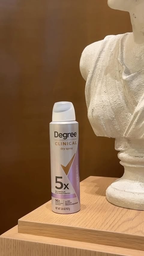 Instagram post by @a.wilkyy for Degree. Caption reads: #DegreePartner It never gave sweating through my....