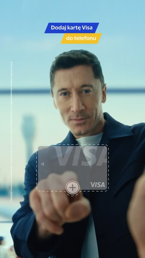 Instagram post by @_rl9 for Visa. Caption reads: [...] up, @iga.swiatek is right! Paying with a....