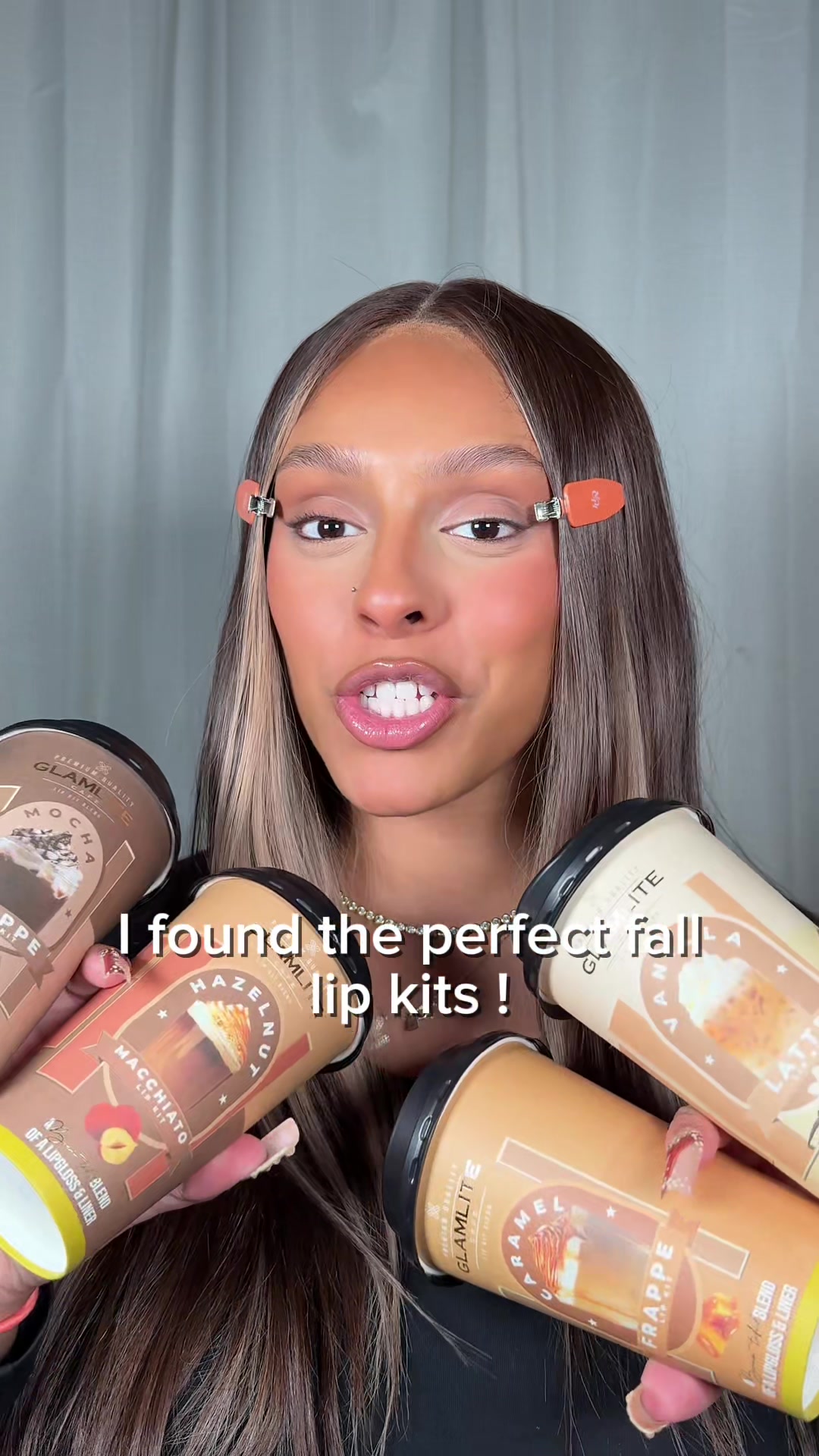 TikTok post by @allriyt for Glamlite. Caption reads: The fact that I’m getting 3 products for this....