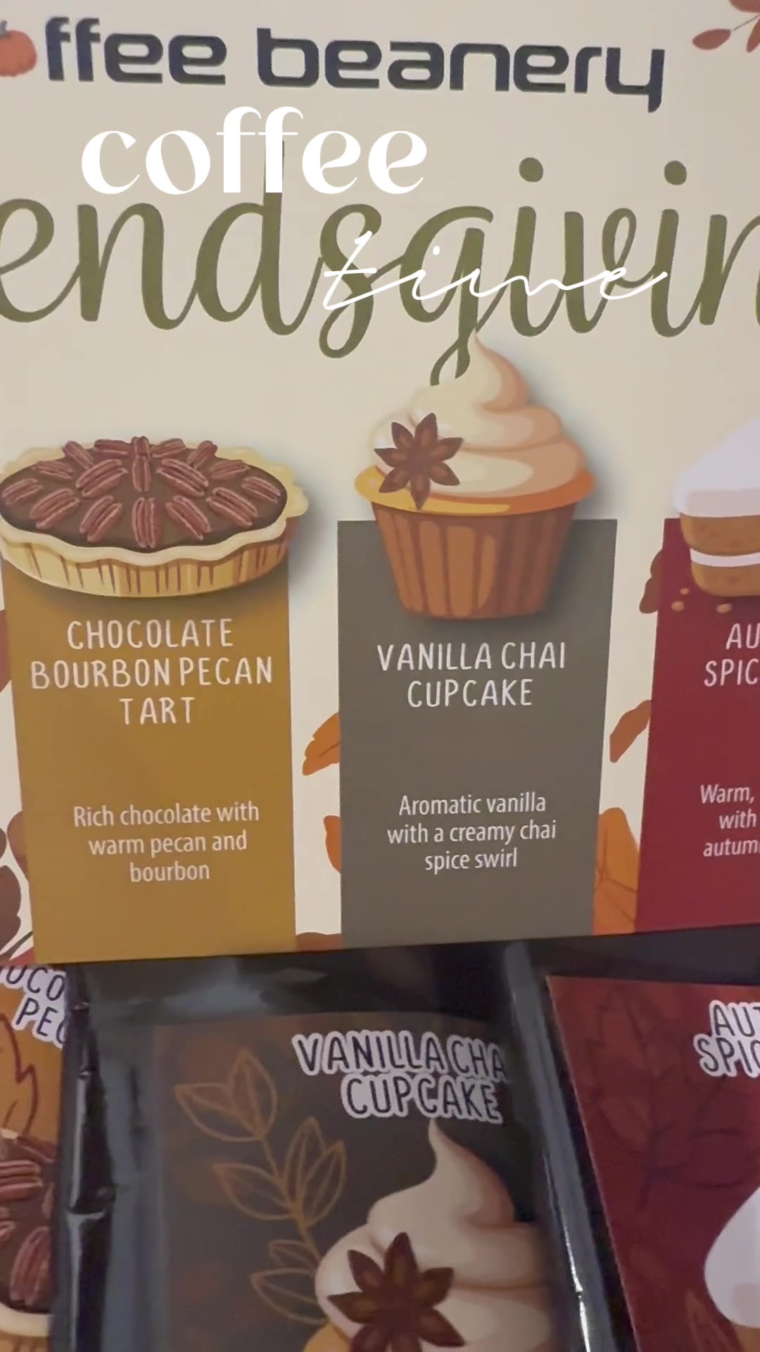 TikTok post by @bela.blue.reviews for Coffee Beanery. Caption reads: Join Coffee Beanery’s Monthly Coffee Subscription....