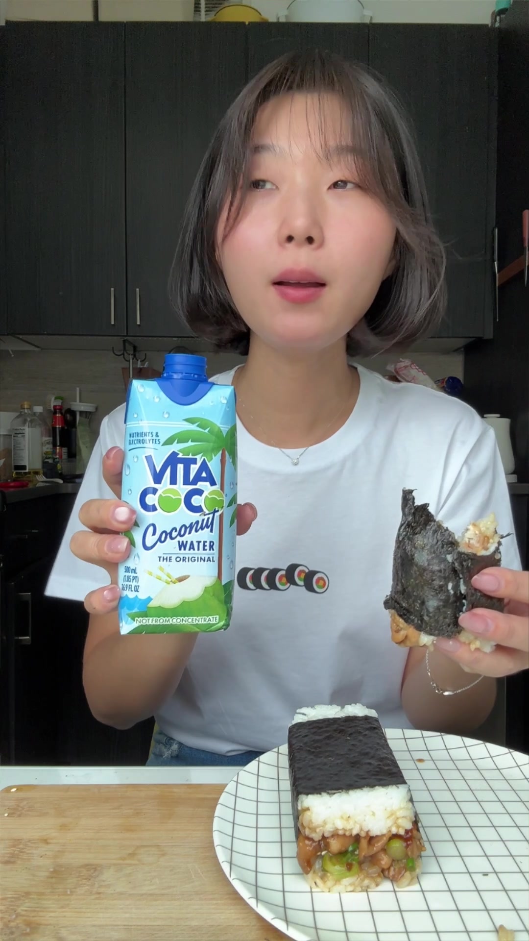 TikTok post by @cafemaddy for Calm. Caption reads: How do you bring back your calm? For me, cooking....