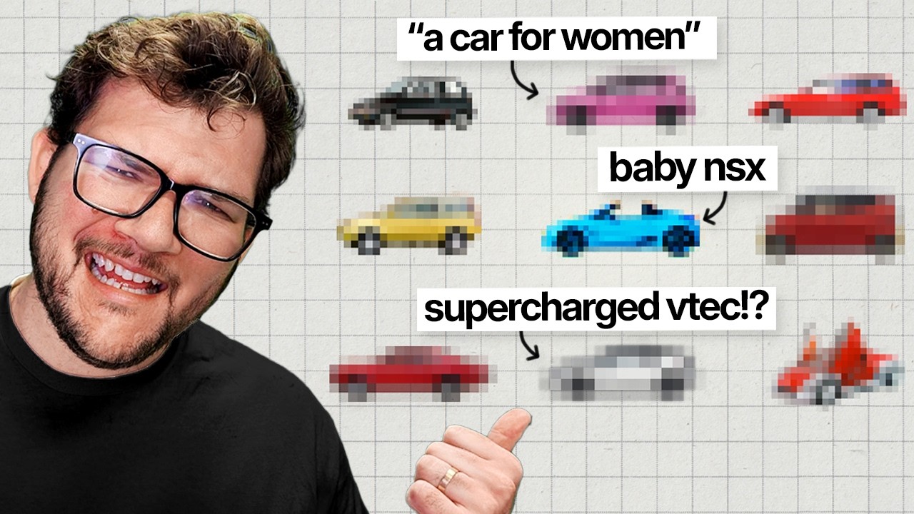 YouTube post by @Donut for DraftKings. Caption reads: 9 Weird Hondas You’ve Never Heard Of.