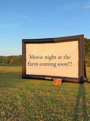 TikTok post by @cwhite1491 for VEVOR Home Improvement. Caption reads: Yall who wants to do a movie night 😍😍😍 @VEVOR....