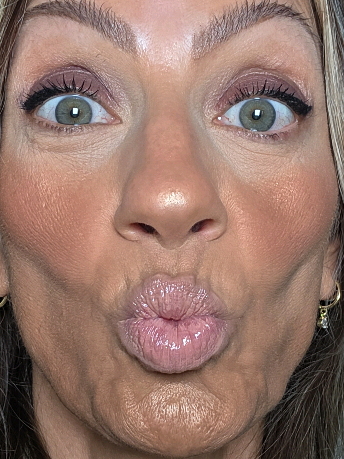 TikTok post by @stung_by_samantha for Summer Fridays. Caption reads: Some of my favorite Nude lipsticks with the....