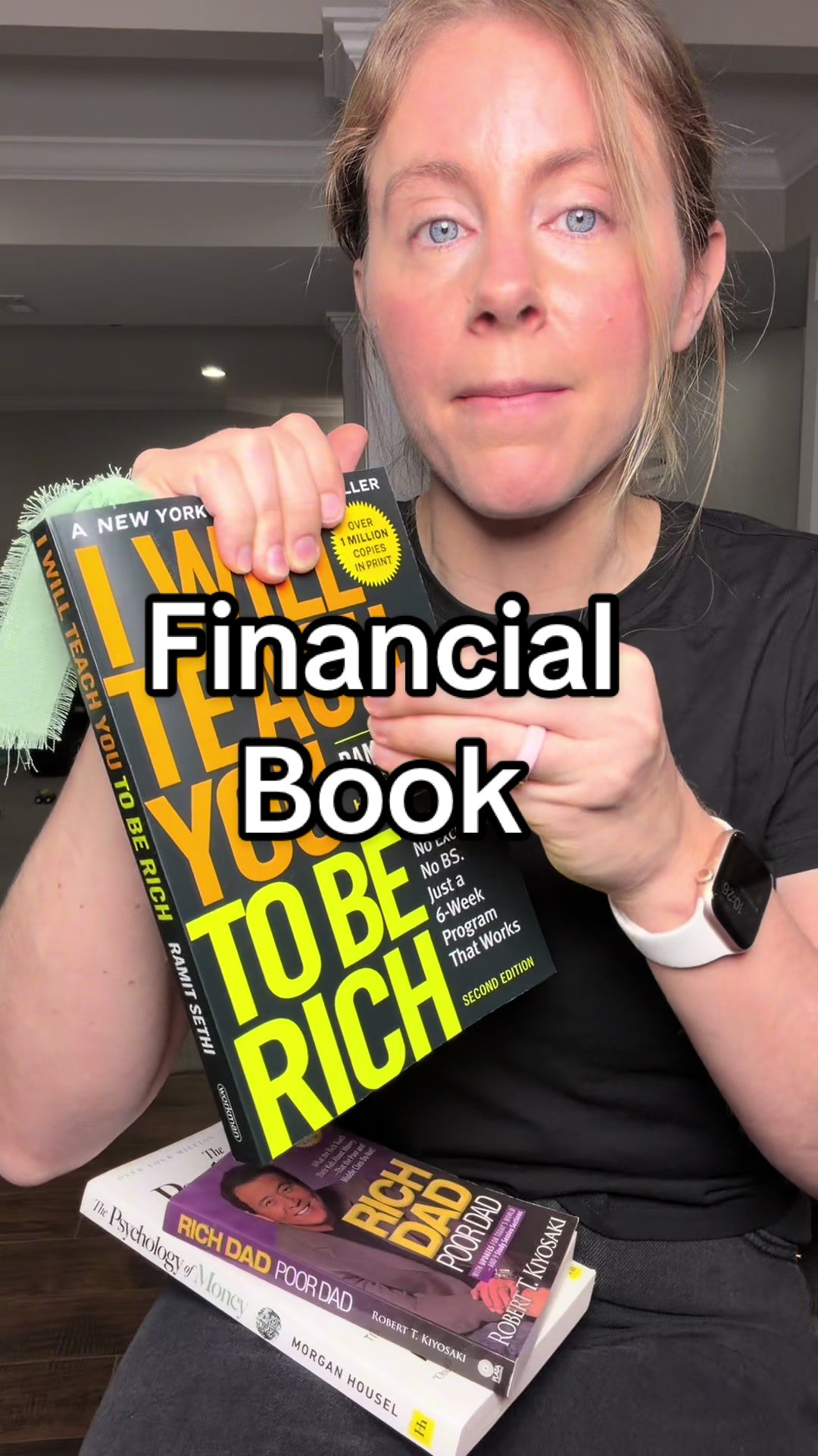TikTok post by @mrs.alex_learnandplay for Book & Mortar. Caption reads: [...] #stocks #generationalwealth #money @Book &....