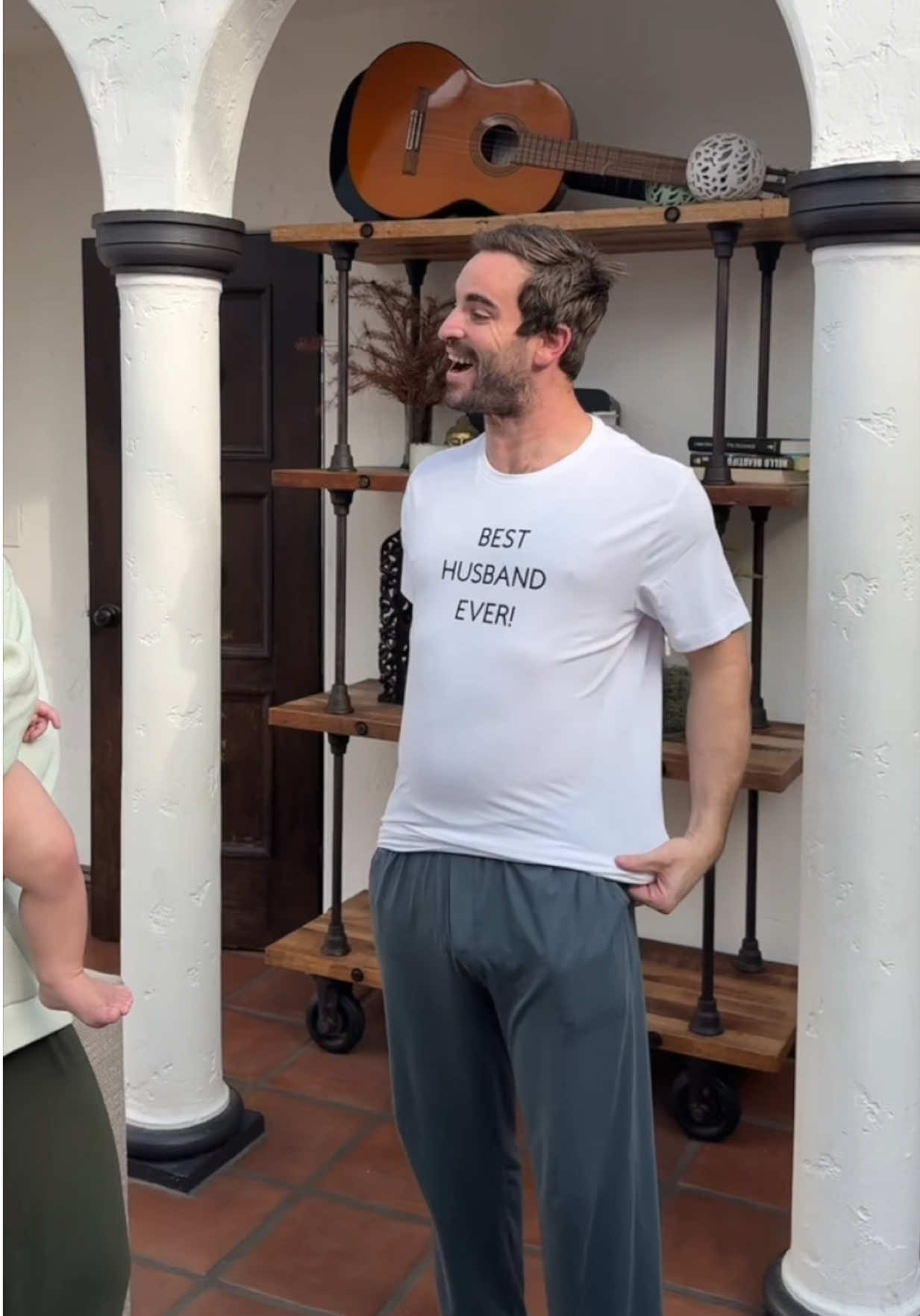 TikTok post by @whitneyleavitt for Cricut. Caption reads: Including the kids made this project feel extra....