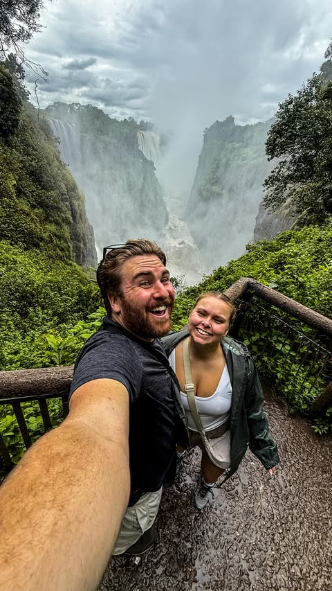 Instagram post by @thattravelcouple for G Adventures. Caption reads: [...] | We ditched the beaches and joining....