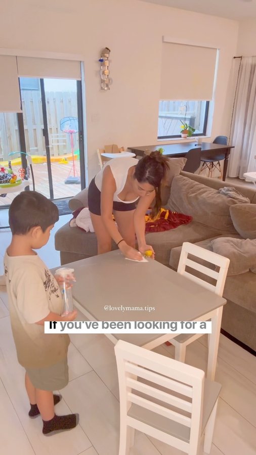 Instagram post by @lovelymama.tips for Force of Nature Clean. Caption reads: Comment LINK and I’ll send you a link to shop....