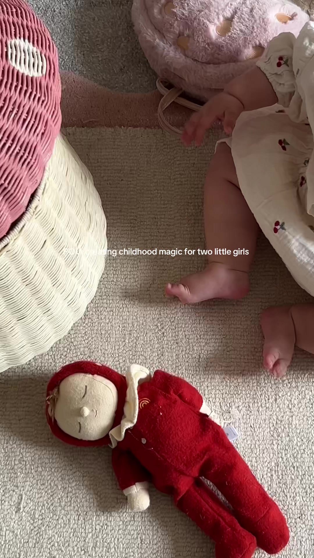 TikTok post by @jessebuck_ for Olli Ella. Caption reads: [...] memories with the sweetest pieces from....