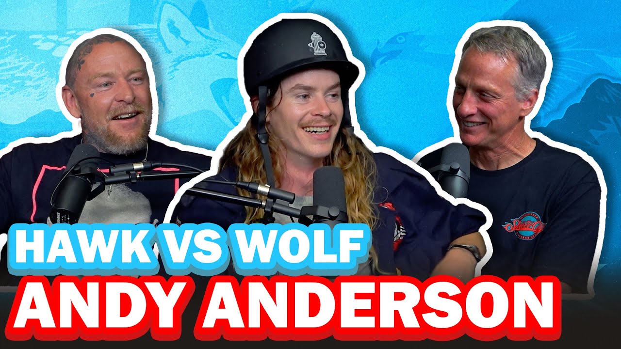 YouTube post by @HawkvsWolf for Neveneyewear. Caption reads: From living in an ambulance to becoming an Olympic....