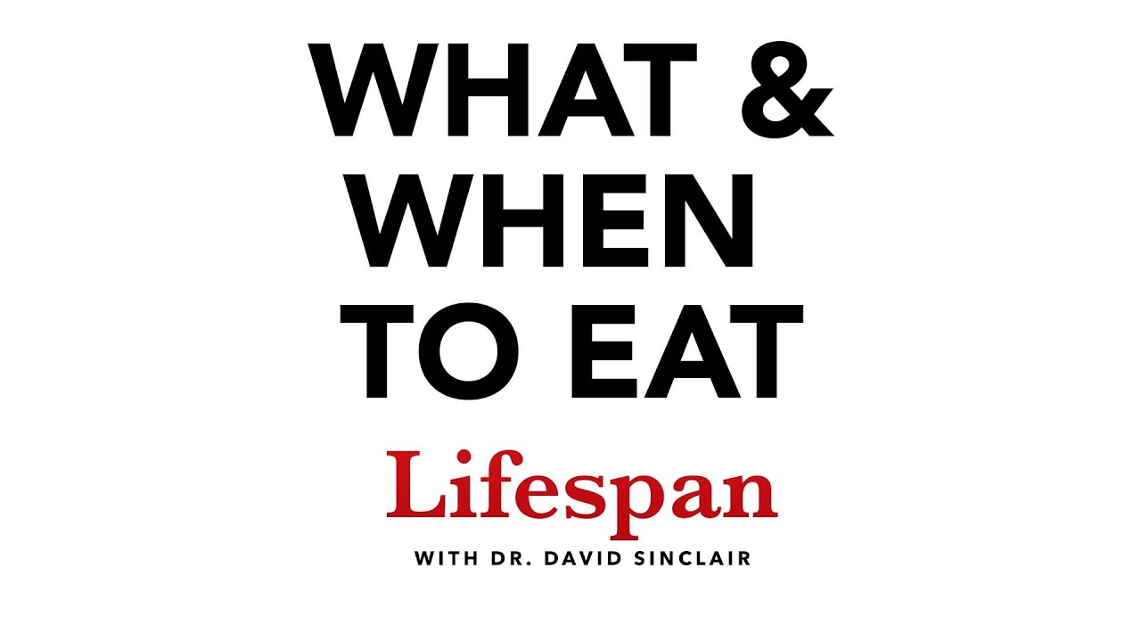 YouTube post by @LifespanOfficial for InsideTracker. Caption reads: What to Eat & When to Eat for Longevity | Lifespan....