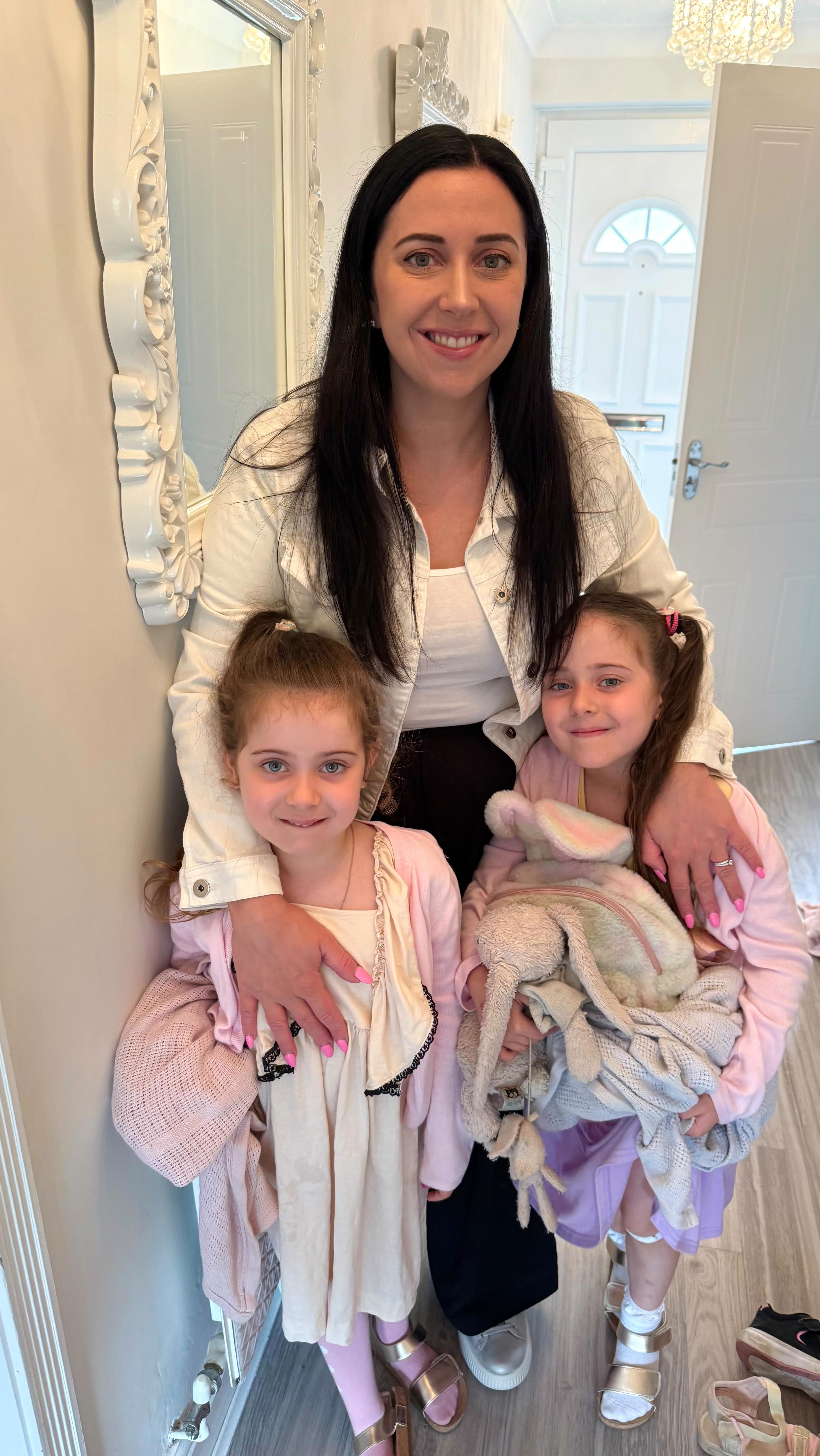 Instagram post by @allwhitehouse for Vitabiotics. Caption reads: Summer Holiday Day in the Life, age 6 twins☀️....