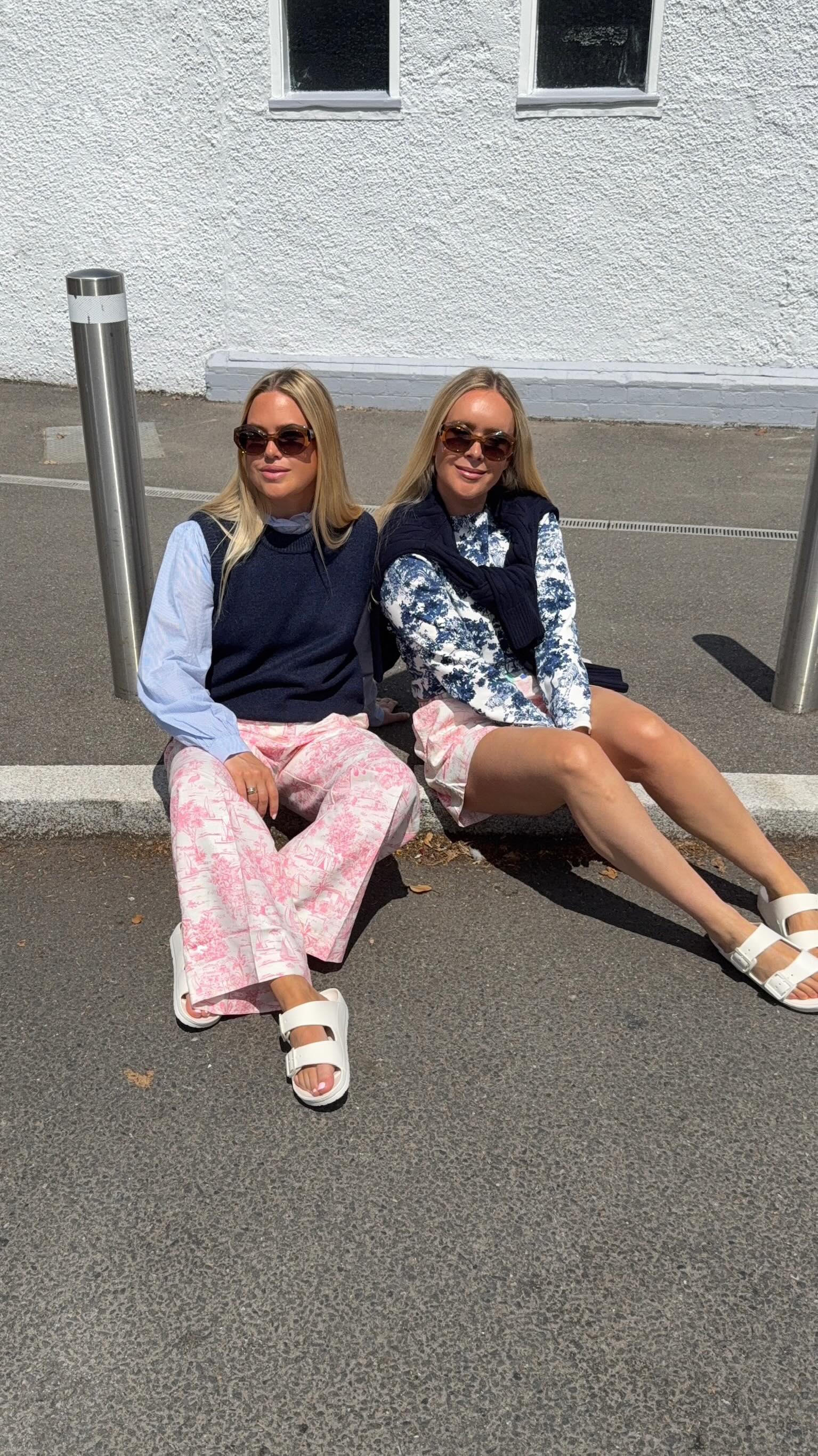 Instagram post by @oliviaandalice for Joules. Caption reads: Ad Outfit planning for a little staycation!....