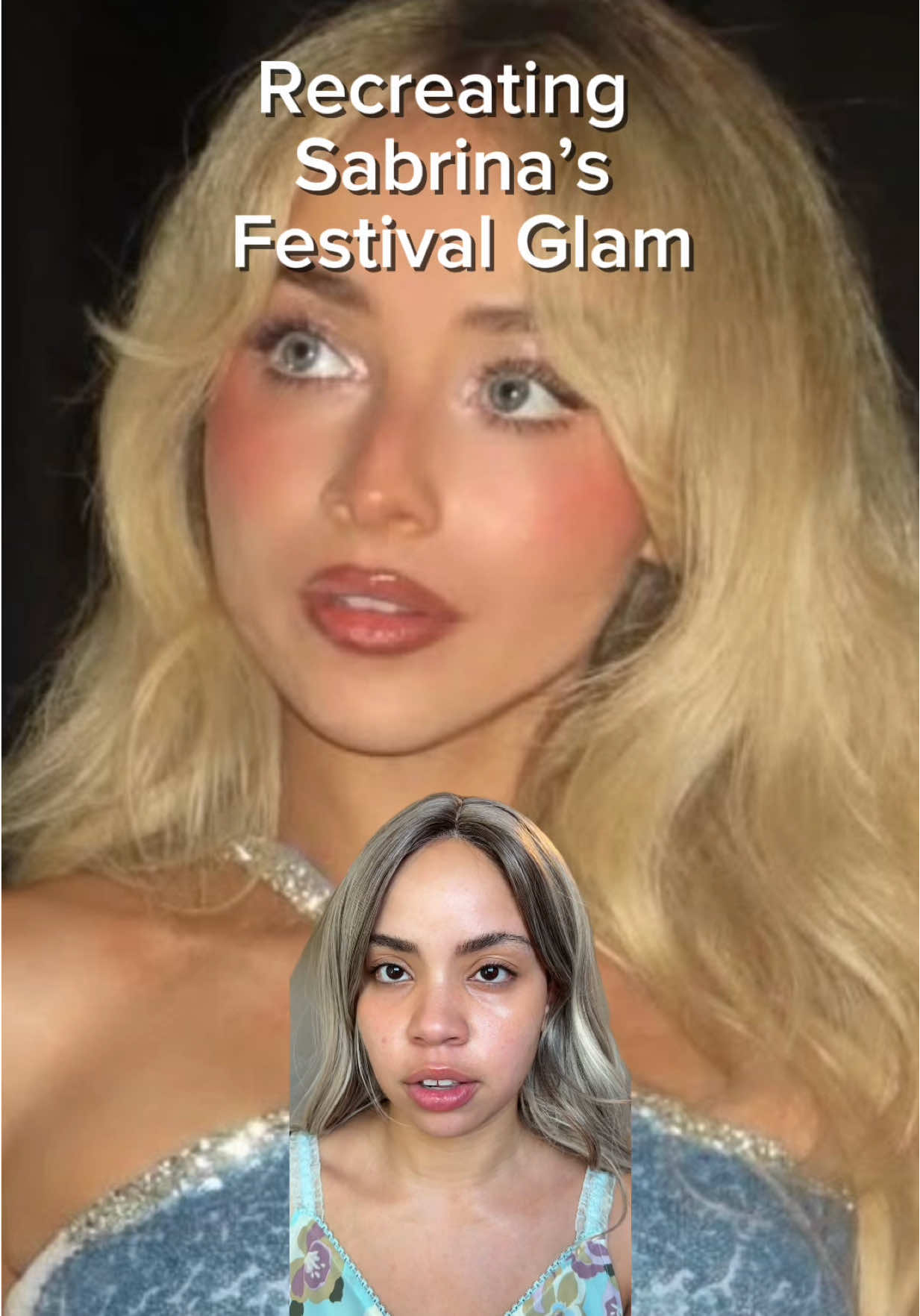 TikTok post by an influencer for Armani Beauty. Caption reads: [...] by @cgonzalezbeauty using @Armani beauty's....