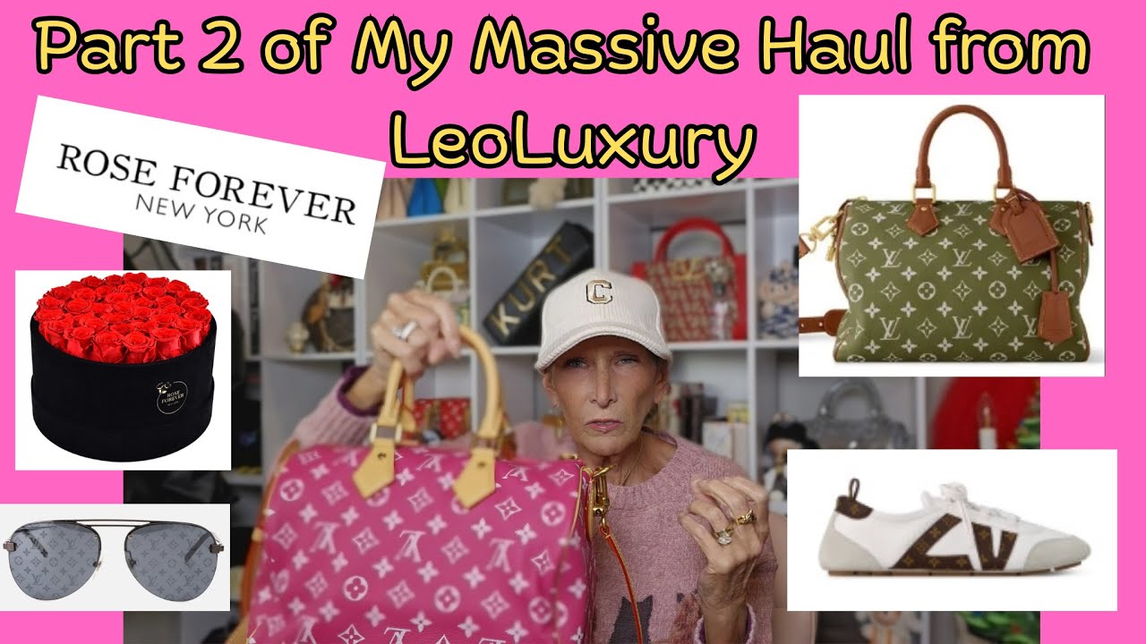 YouTube post by @JustBeth-FabulousOver50 for Rose Forever. Caption reads: [...] from Leo Luxury! Plus a Gift from Rose....