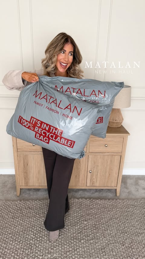 Instagram post by @kirstyannemarr for Matalan. Caption reads: MATALAN NEW IN HAUL.. It was time ladies it was....