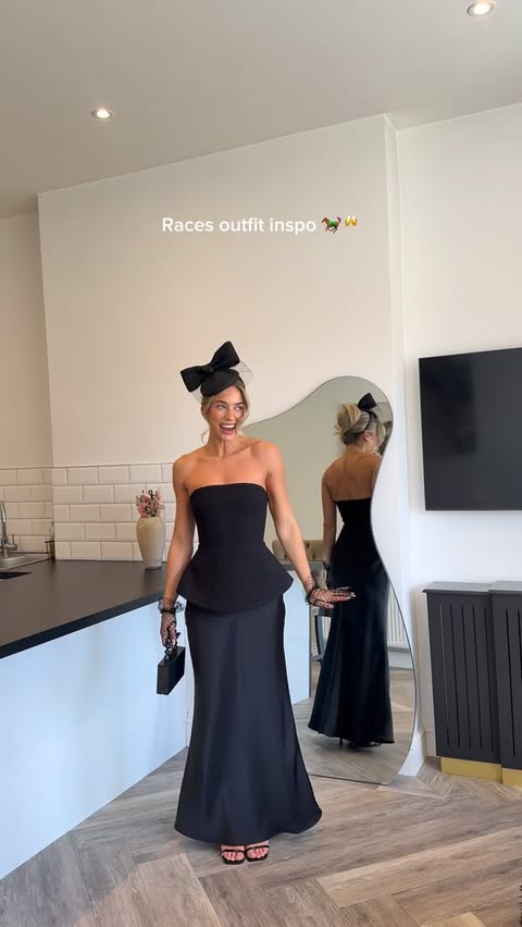 Instagram post by @victoria_goulbourne for Club L London. Caption reads: [...] .. I need help!!🤭 All outfits are....