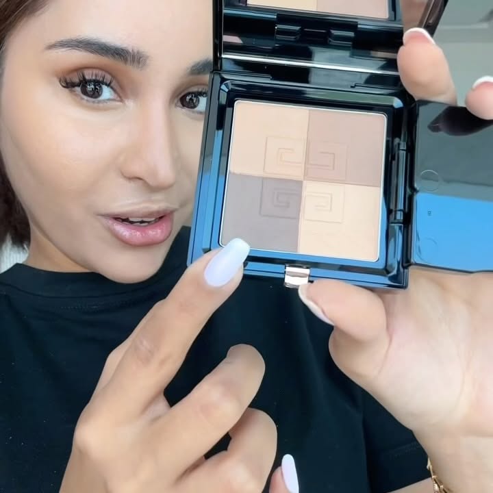 Instagram post by @maryaaam.9.4 for Givenchy Beauty. Caption reads: ⁨	مكياجي الصيفي ما يكتمل بدون لمسات....