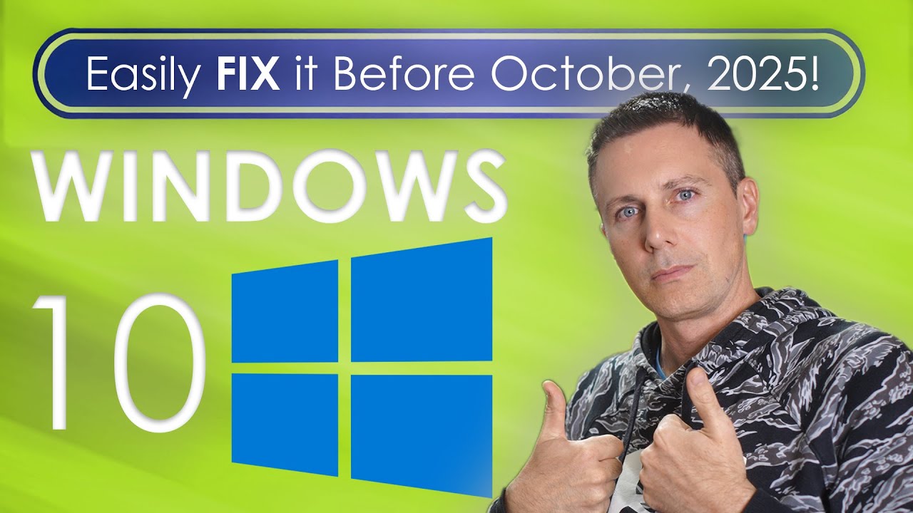YouTube post by @techyescity for AliExpress. Caption reads: How I STOP my Customers Windows 10 PCs from Dying....