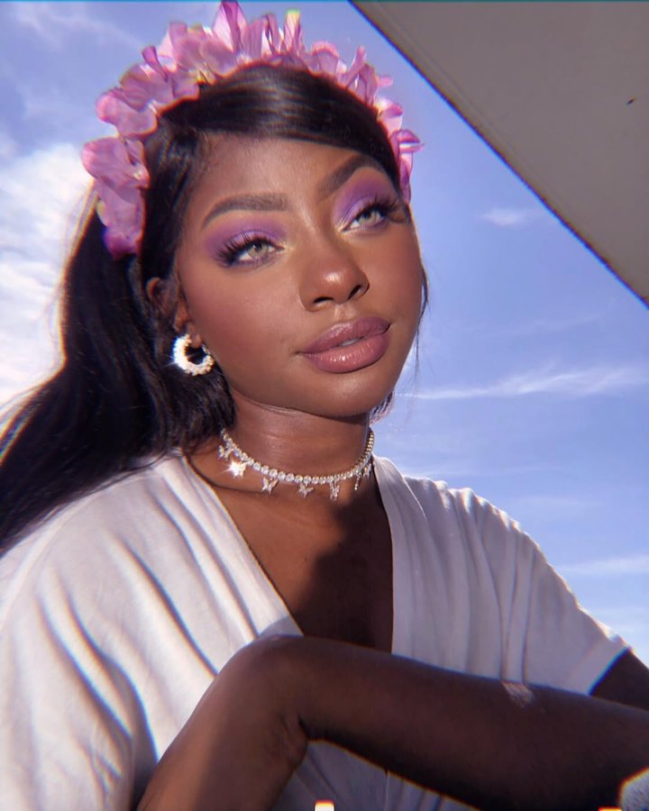 Instagram post by @kxtbonifacio for Alamar Cosmetics. Caption reads: 🌷In the Garden🌷
@han._.seungwoo 
————————————
In....