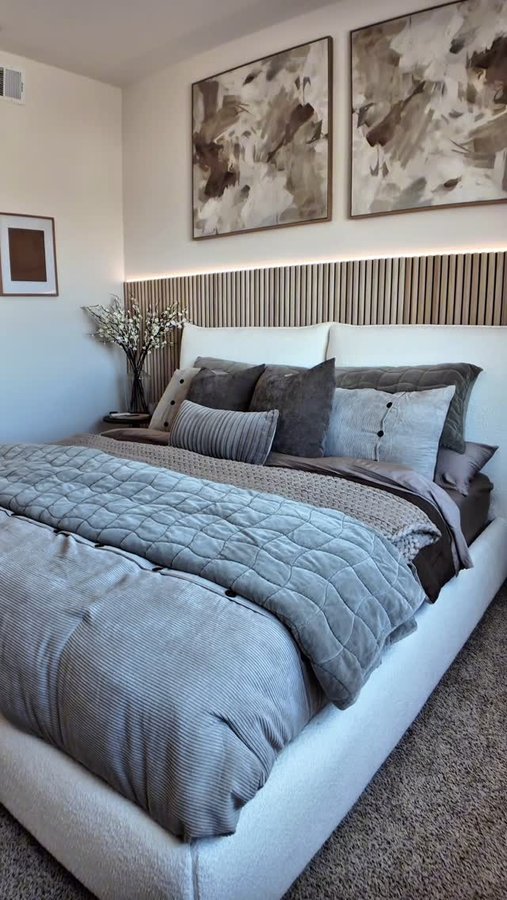 Instagram post by @sincerelyreneze for RC Willey. Caption reads: I once dreamed of creating a space like this—now I....