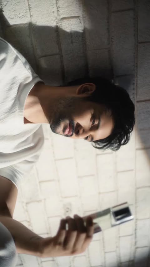 Instagram post by @rohitsaraf for Issey Miyake Parfums. Caption reads: with Le Sel d’Issey, my energy moves differently.....