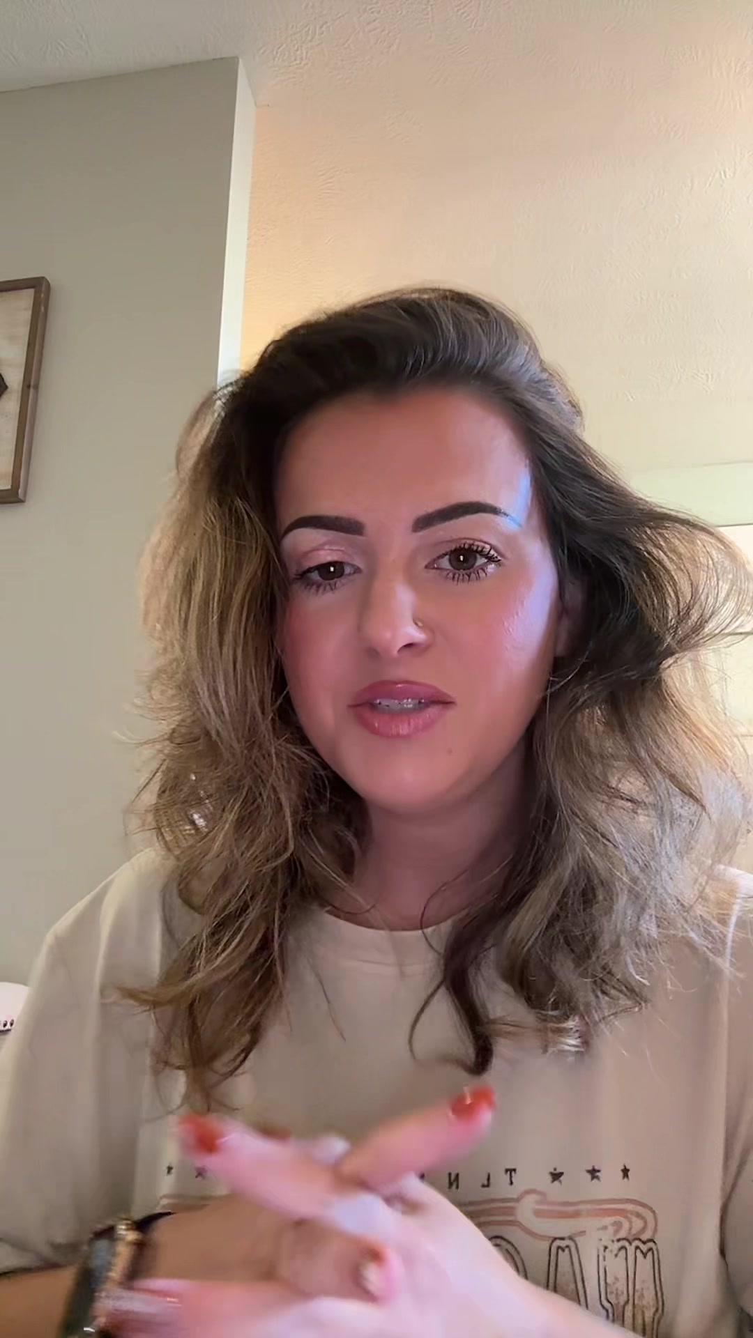 TikTok post by @life.of.a.addict for TYMO Beauty. Caption reads: Yall always ask me what I use during my lives 😂❤️....