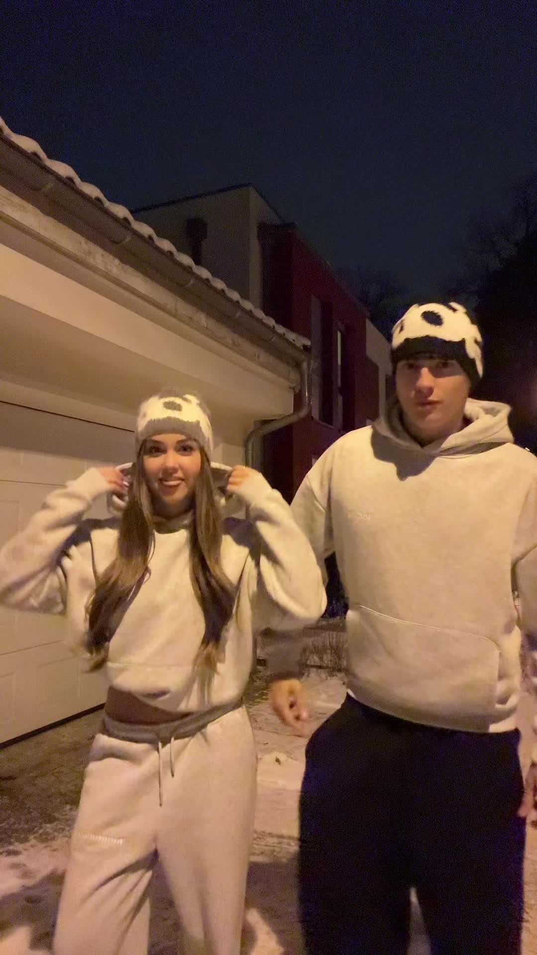 TikTok post by @isabelle.aus.berlin for Lucid Club. Caption reads: fits from @Lucid Club 🤍 #fy #fyp #tracksuit....