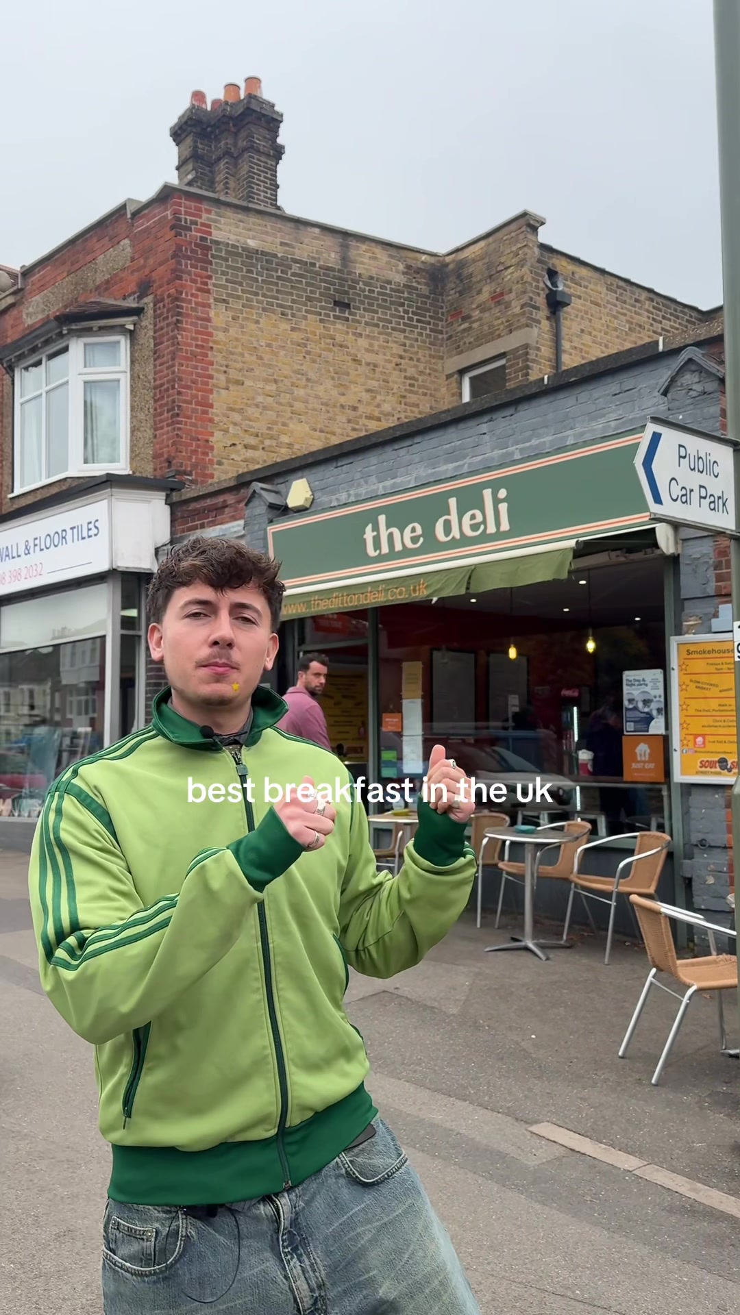 TikTok post by @charliebetts_ for air up. Caption reads: best breakfast so far icl @airup AD #breakfast....