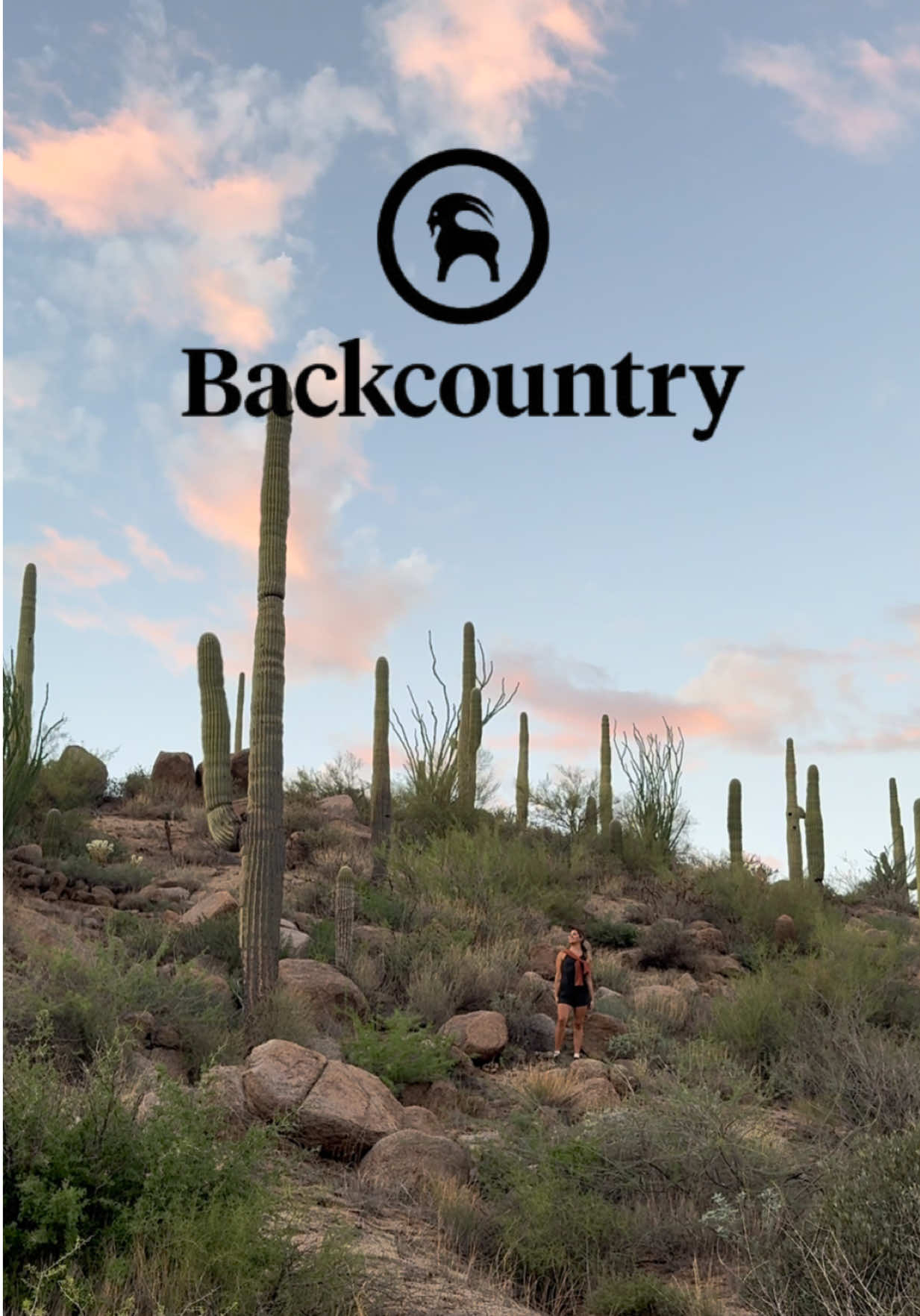 TikTok post by @aaaaixa for Backcountry. Caption reads: [...] difference, and that’s why I choose....