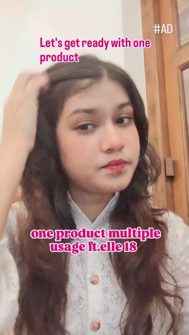 Instagram post by @rishitaawie for Purplle. Caption reads: It’s amazing how one small product can do so much....