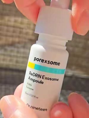 TikTok post by @marypesocials for Dr. Nineteen. Caption reads: [...] #pores #poreampoule #viralskincare....