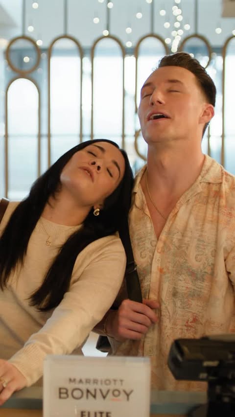 Instagram post by @kevincooneyy for Marriott Bonvoy. Caption reads: [...] with a California getaway thanks to....