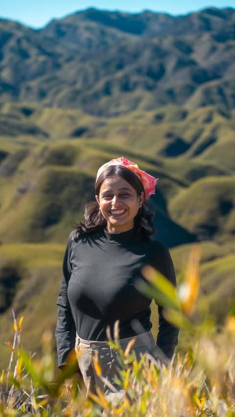 Instagram post by @finding.neha for Stayfree. Caption reads: Travelling across India for five years, my biggest....