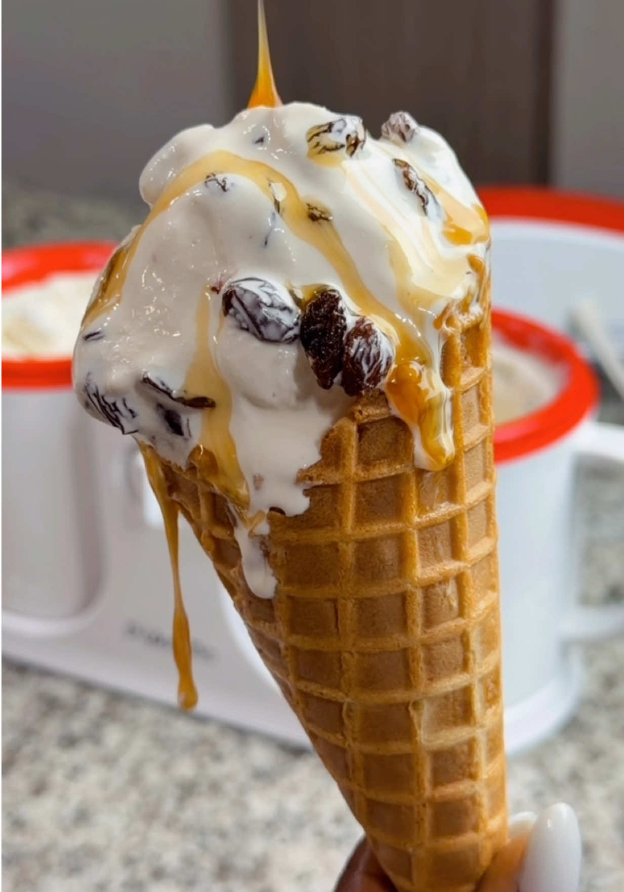 TikTok post by @rozzdelite for Pukom. Caption reads: [...] Ice Cream came out TOO good 😩🍨 The Pukomc....