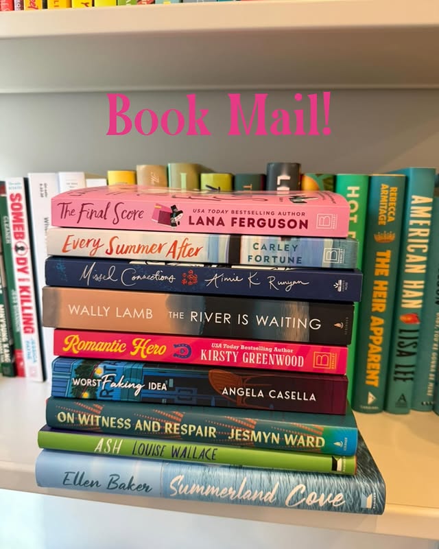 Instagram post by @cityreadingmouse for Berkley Romance. Caption reads: [...] publishers for the gifted books....