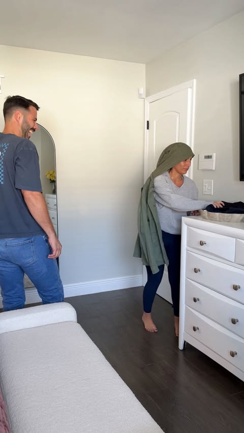 Instagram post by @thefleiteslife for True Classic. Caption reads: Just casually making sure my man steps out looking....