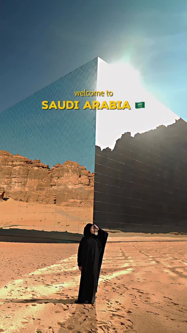 Instagram post by @gladysvctry for Visit Saudi. Caption reads: save this video for your next trip to Saudi....