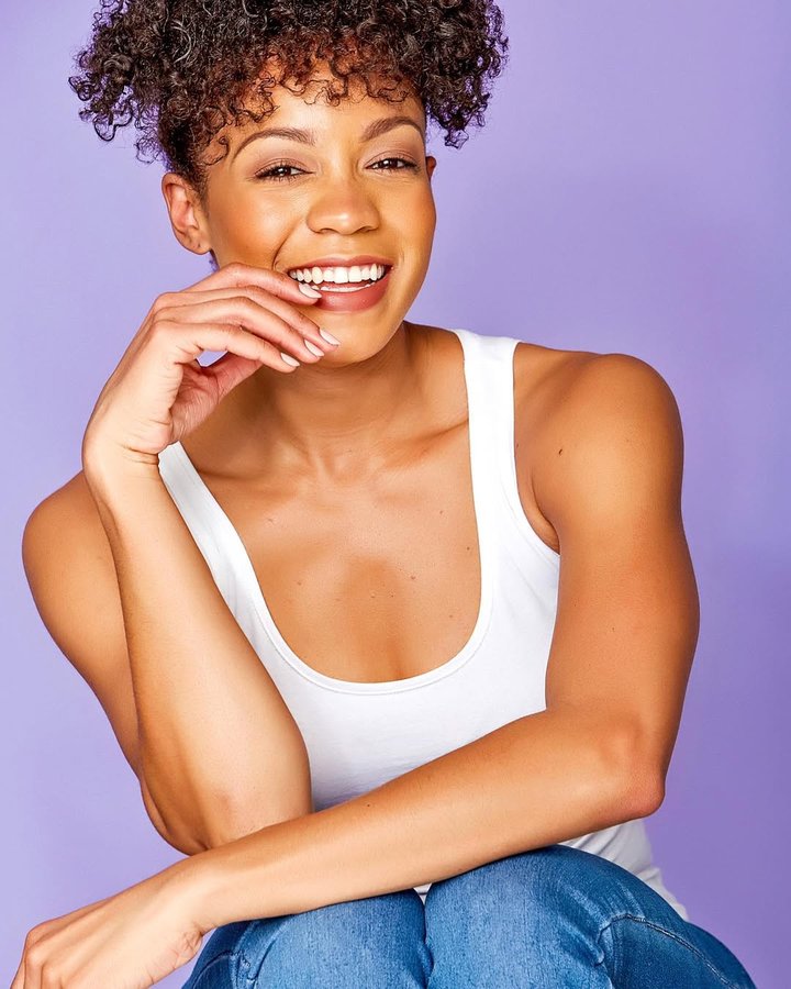 Instagram post by @keda_baby for BlocLA. Caption reads: ✨Had to fight for my light & so happy that I did.....