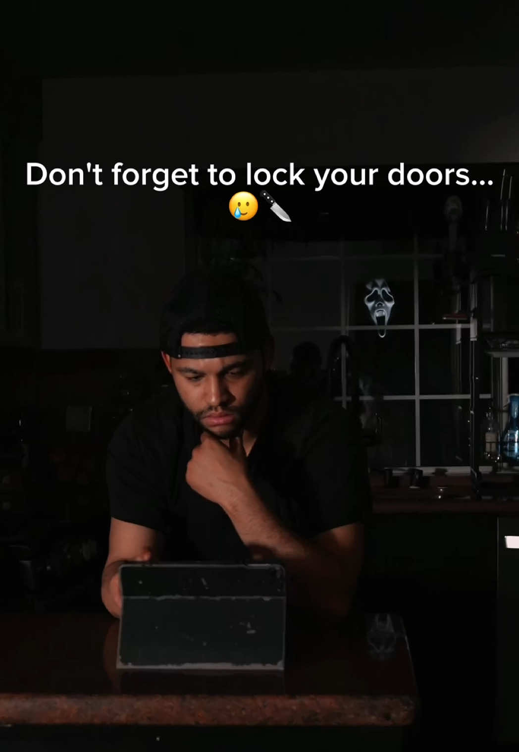 TikTok post by @theonlylucious for Scream Movies. Caption reads: [...] @kangsuruh_kgn @Paramount Pictures....