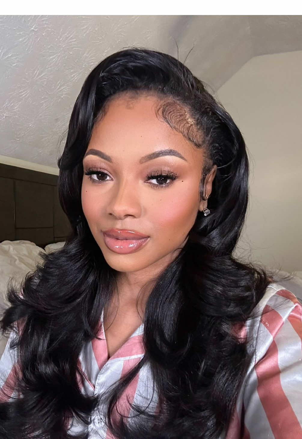 TikTok post by @quincybatson for Curlyme. Caption reads: let’s work smarter not harder @CurlyMe Hair....