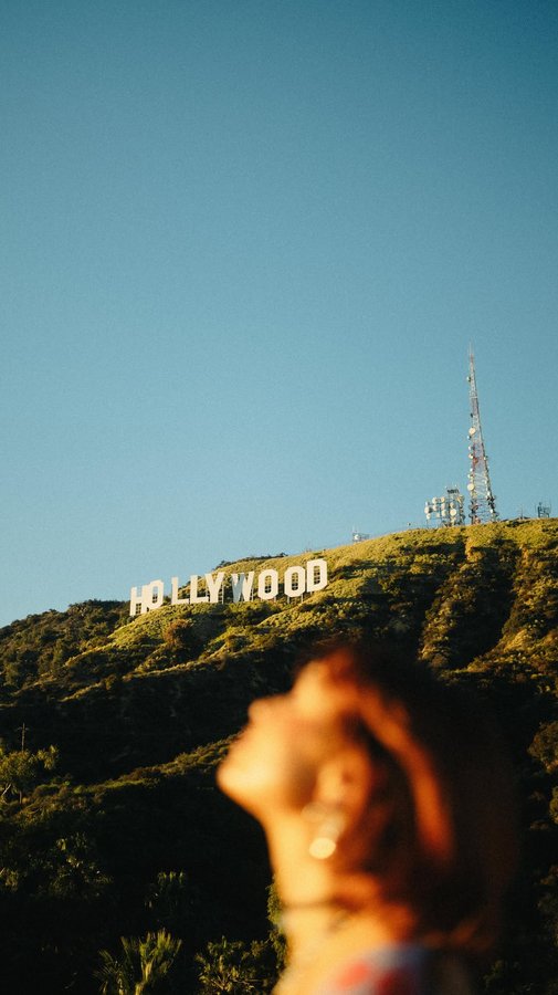 Instagram post by @itsnedkelly for Discover Los Angeles. Caption reads: We are officially obsessed with LA😍 Based....