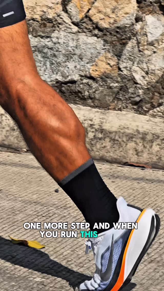 Instagram post by @rubinpatrick_ for Nike Running. Caption reads: [...] Powered by Pegasus 42. #teamnike....