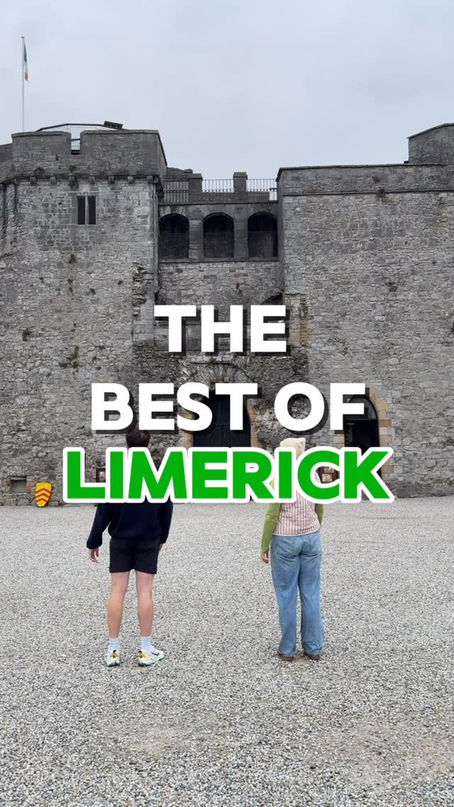 Instagram post by @kevin_penrose_ for Discover Ireland. Caption reads: This was my first time ever exploring Limerick and....