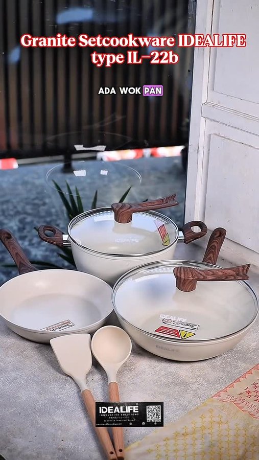 Instagram post by @idealifeonline.resep for idealifeonline. Caption reads: Kalo kalian lagi cari anti lengket aesthetic,....