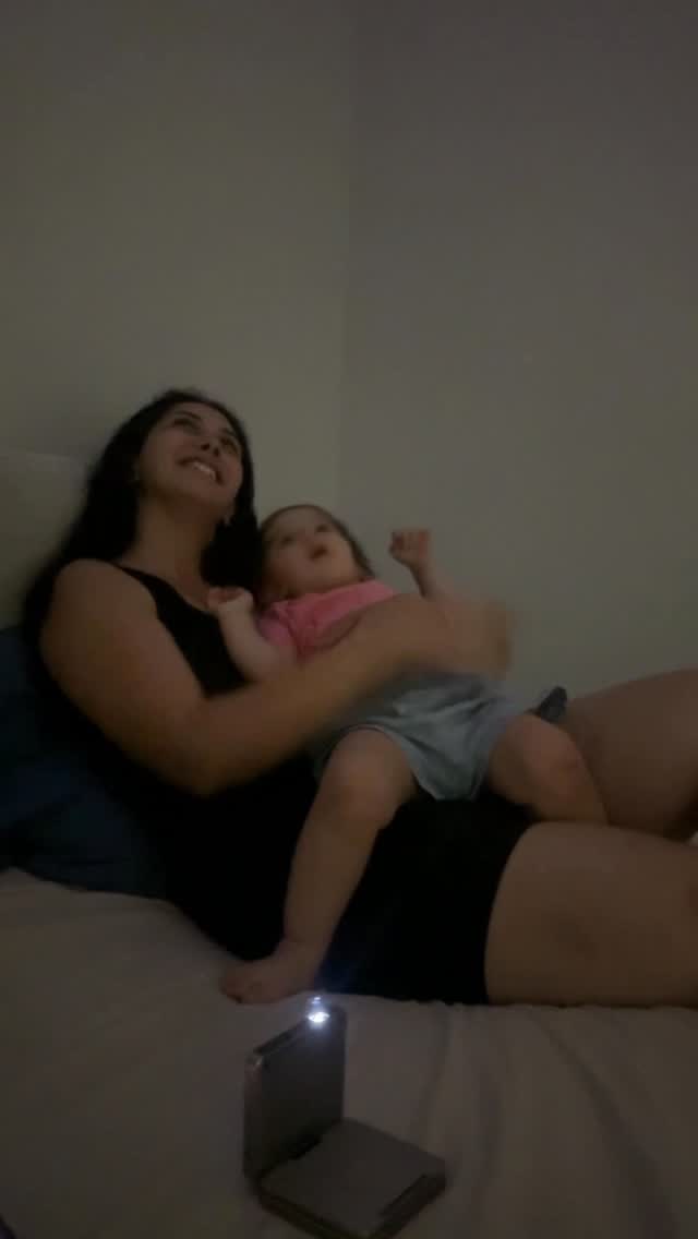 Instagram post by @dygu.ylldrm for Aurzen. Caption reads: [...] even dancing around with my baby — the....